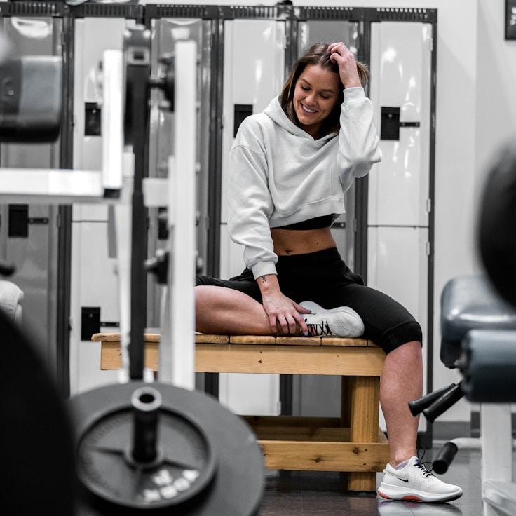 Clean and organized gym locker room facilities